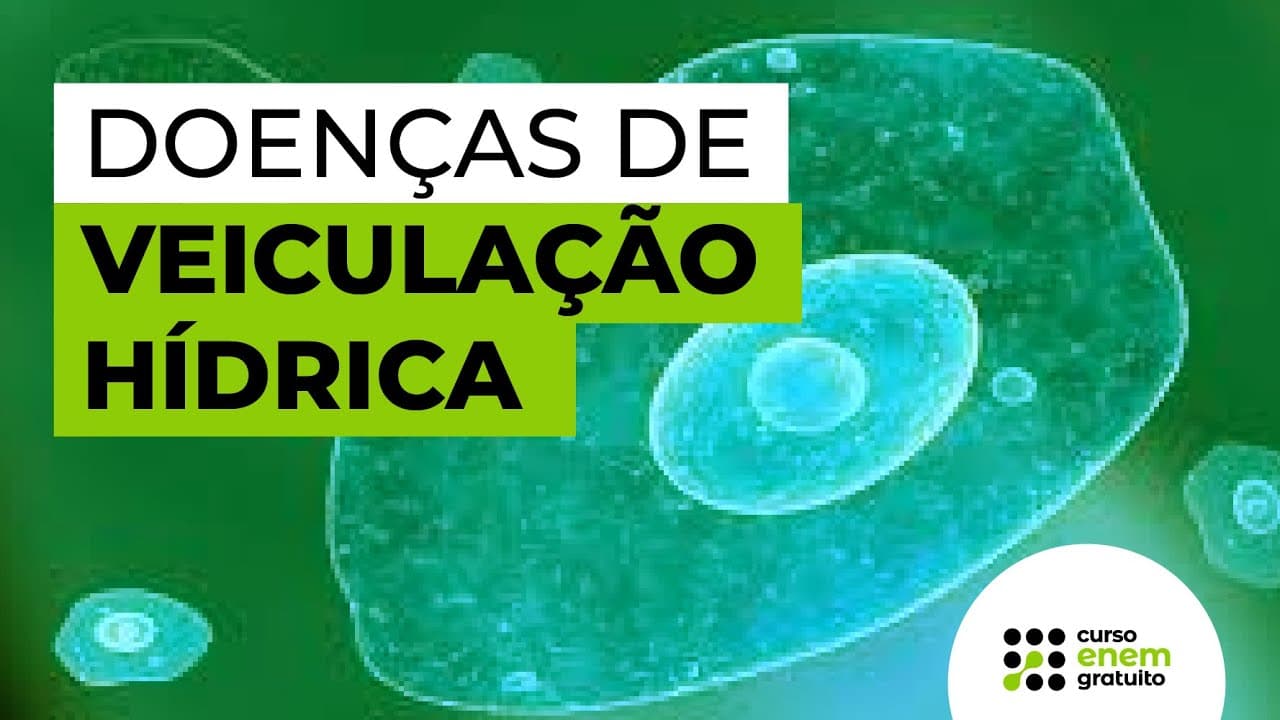 Thumbnail: DOENÇAS DE VEICULAÇÃO HÍDRICA  | Biologia | Cláudia Aguiar