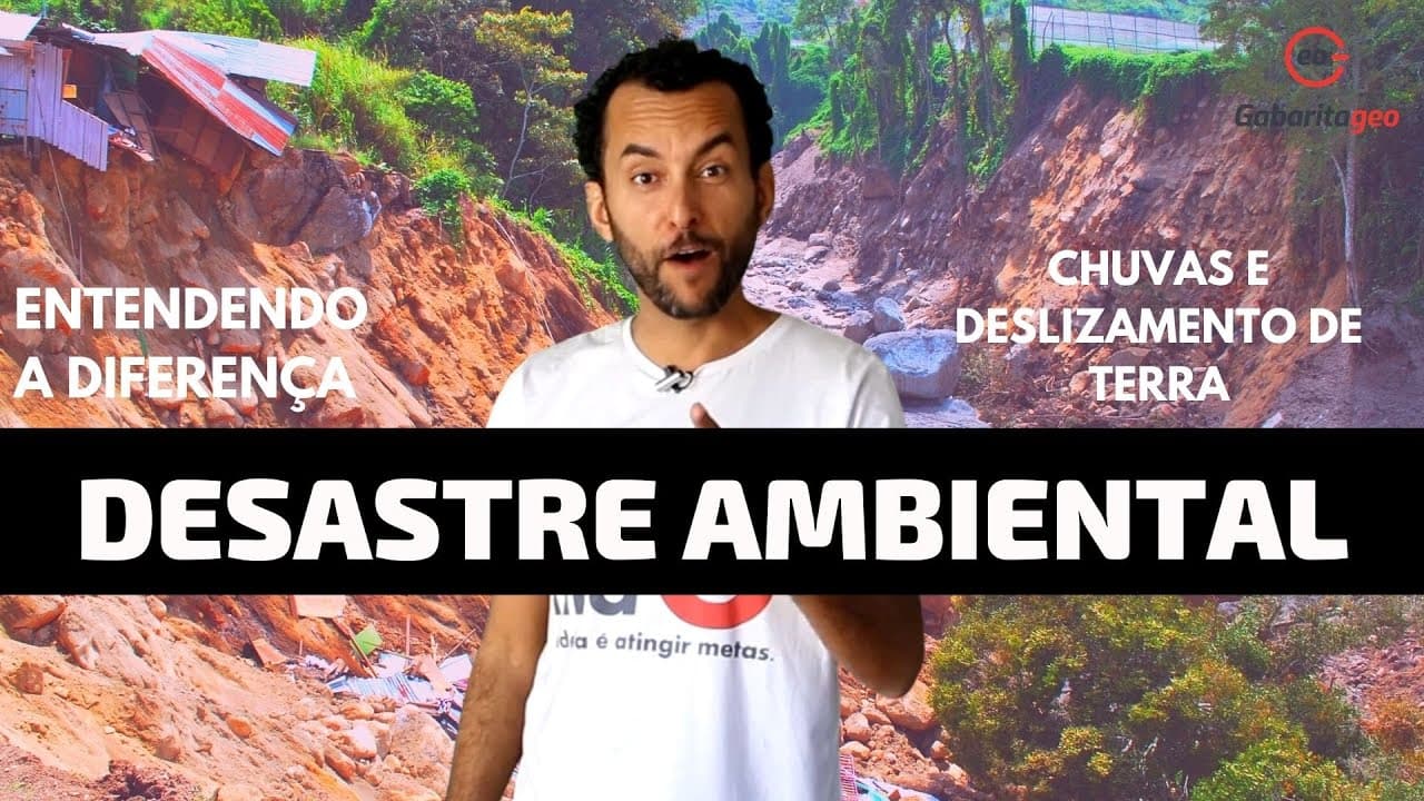 Thumbnail: CLIMA NO BRASIL | DESASTRES AMBIENTAIS | CHUVA E DESLIZAMENTO DE TERRA |