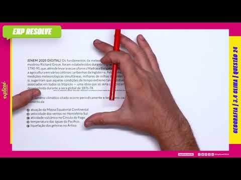 Thumbnail da aula: OS FUNDAMENTOS DA METEOROLOGIA TROPICAL, COMO MOSTROU RICHARD GROVE, FORAM (...) | CLIMA