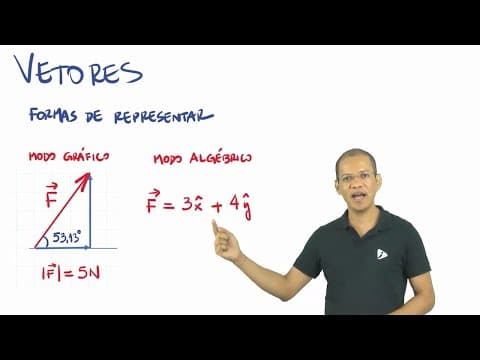 Thumbnail da aula: Vetores - Exercício resolvido 1/5