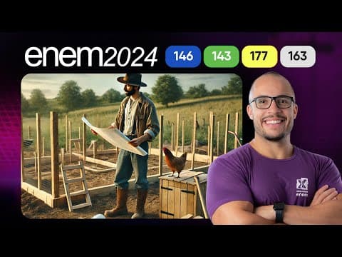 Thumbnail da aula: Questão 146 - Caderno Azul | Função de 2o grau | MATEMÁTICA ENEM 2024