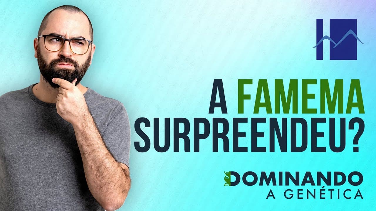 Thumbnail: Frequência de indivíduos heterozigotos na população - Questão FAMEMA - GENÉTICA