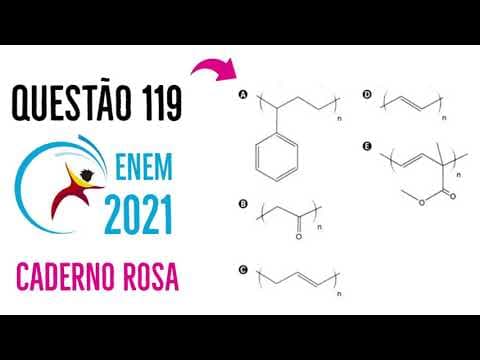 Thumbnail da aula: ENEM 20210 | Questão 119 | Caderno Rosa - O Prêmio Nobel de Química de 2000 deveu-se à descoberta