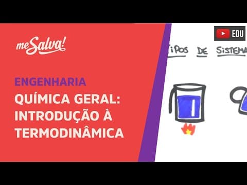 Thumbnail da aula: Me Salva! TECA01 - Introdução à Termodinâmica e Conceitos Básicos - Química Geral