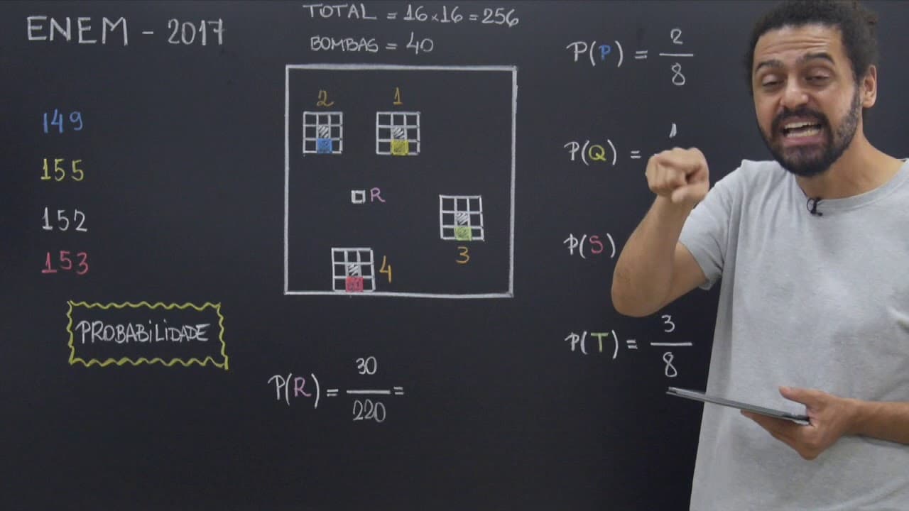 Thumbnail: ENEM 2017 - Questão 155 de Matemática (Caderno Amarelo)