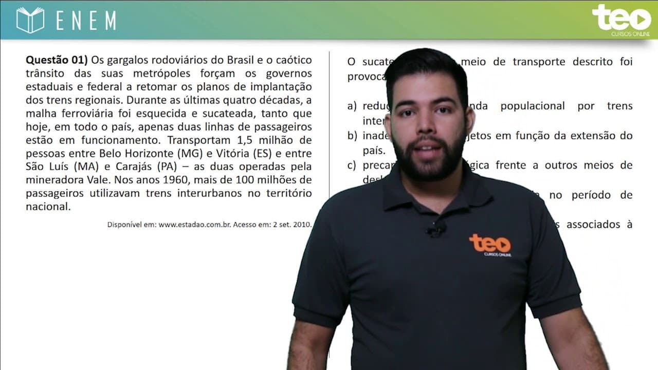Thumbnail: Resolução Gratuita ENEM | Geografia 2016