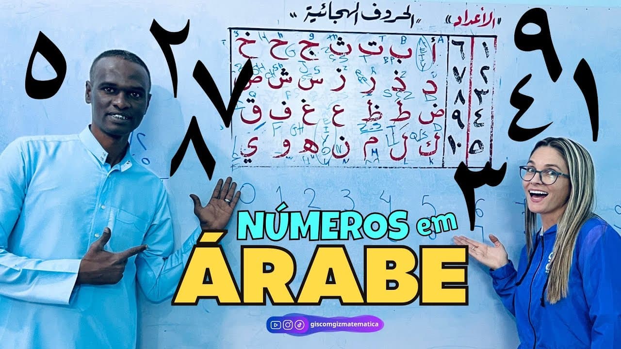 Thumbnail: APRENDI OS NÚMEROS EM ÁRABE DE 0 A 9