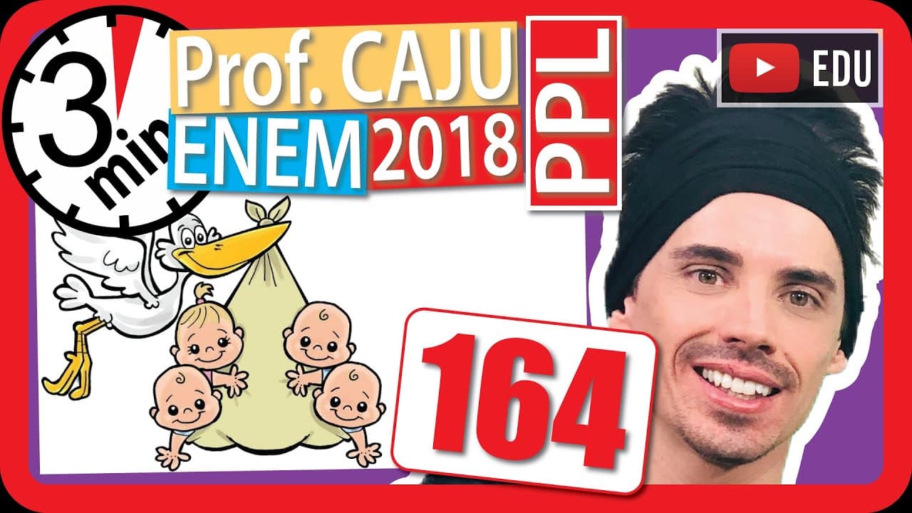 Thumbnail: 🏃ENEM 2018 PPL 👉 RAPIDINHA Questão 164 - Probabilidade
