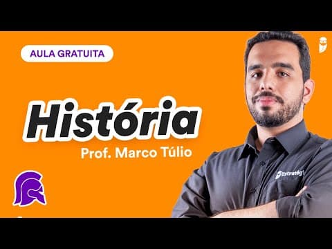 Thumbnail da aula: Maratona de Questões História – UERJ 2ª FASE - Prof. Marco Túlio