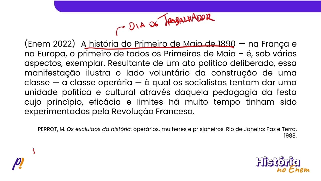 Thumbnail: ENEM 2022 - IDADE CONTEMPORÂNEA: DA FRANÇA REVOLUCIONÁRIA À 1ª GRANDE GUERRA | A história do...