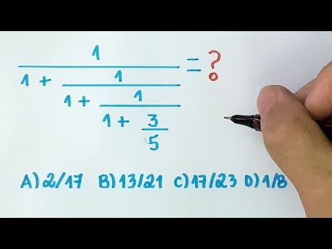 Thumbnail da aula: 🔥 HELP MATEMÁTICA BÁSICA -  Expressão Bugante porém FÁCIL  #363