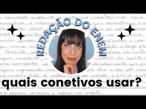Thumbnail da aula: É importante ter conectivo pra cada frase da redação?