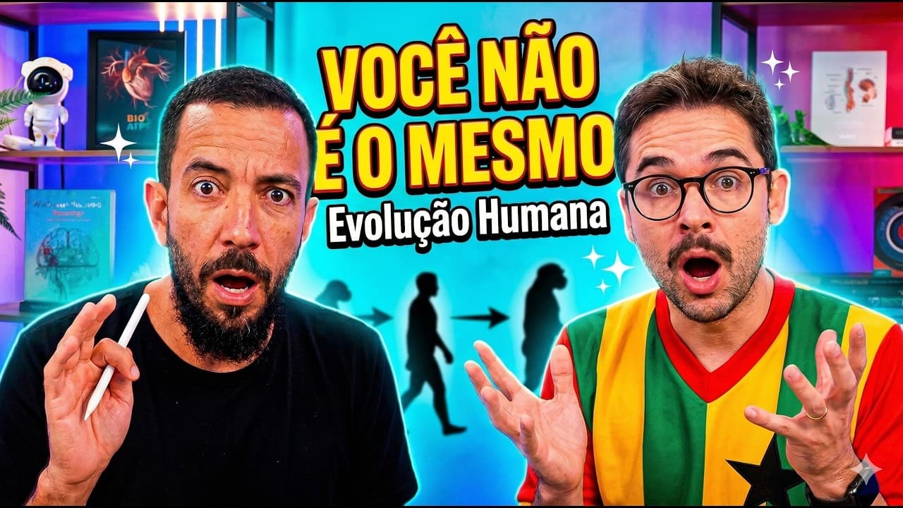 Thumbnail: Será que os humanos ainda estão evoluindo?