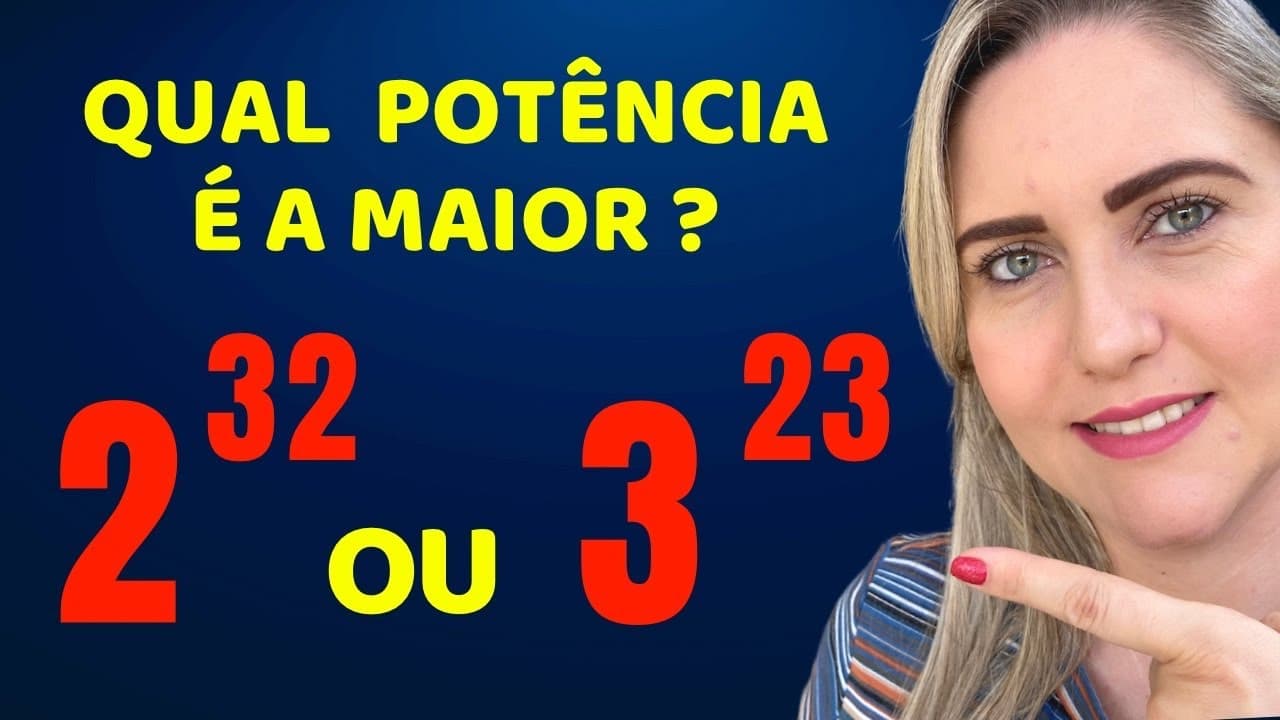 Thumbnail: 🤔😱PROPRIEDADES DE POTÊNCIAS PARA DESCOBRIR !! Matemática básica todo dia.📚🚀