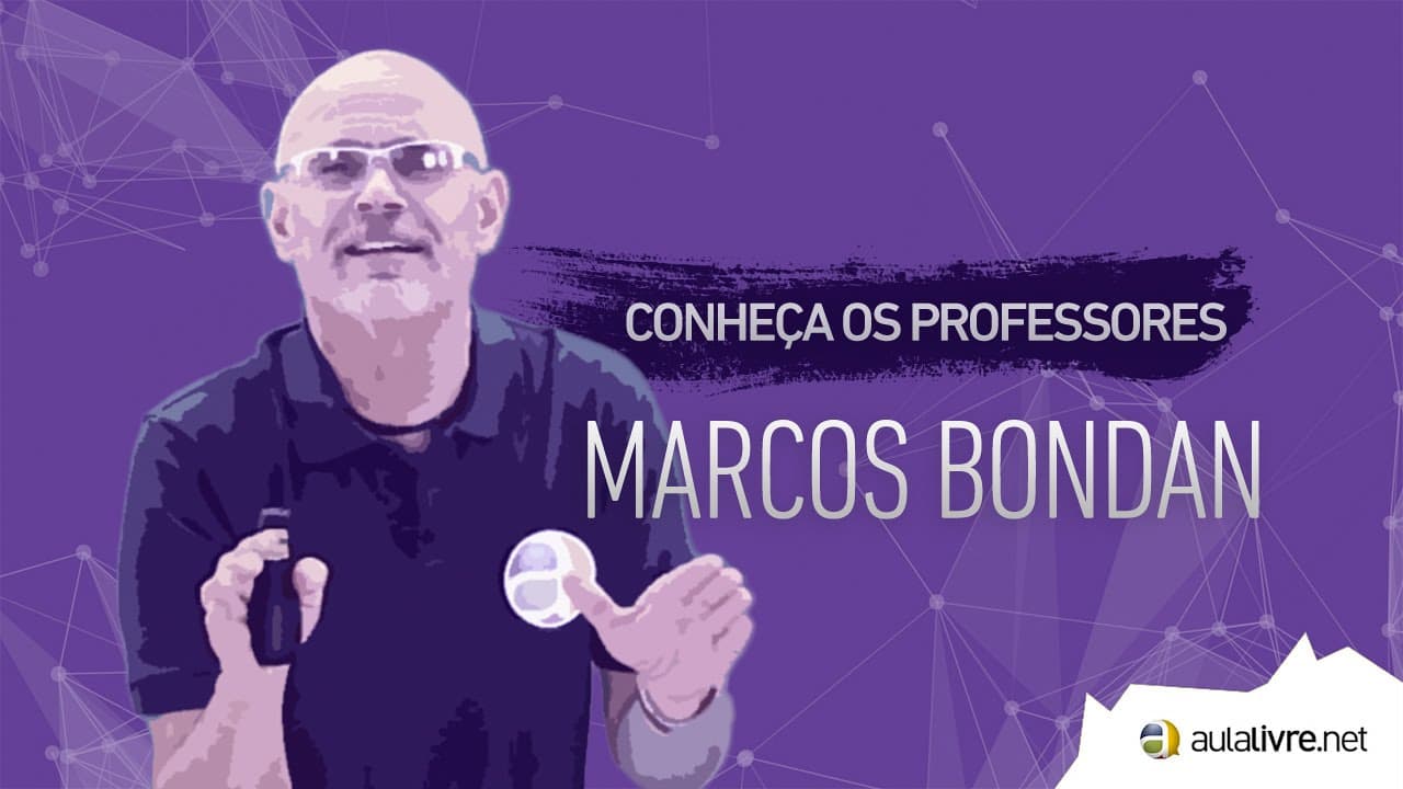 Thumbnail: Conheça os Professores #11 - Marcos Bondan - Literatura - Literatura de Minorias