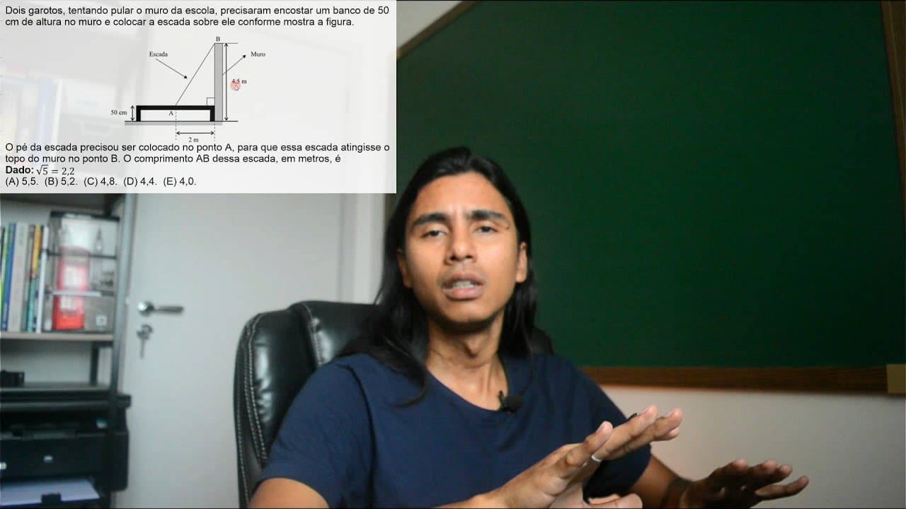 Thumbnail: 35 - Matemática - Concurso para oficial de escola - Vunesp 2010