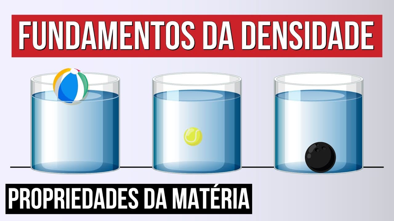 Thumbnail: PROPRIEDADES DA MATÉRIA: Fundamentos da densidade | Resumo de Química para o Enem | Felipe Sobis