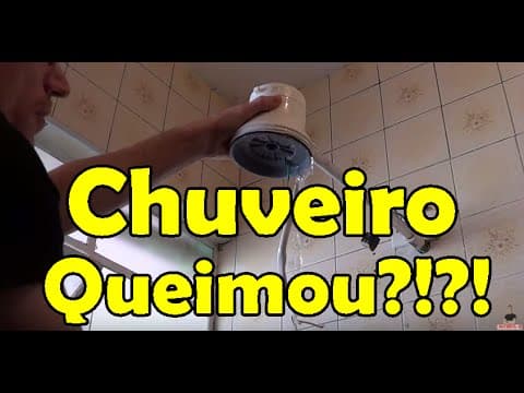 Thumbnail da aula: Como trocar a resistência do chuveiro elétrico - Prof. Marcelo Boaro (HD)