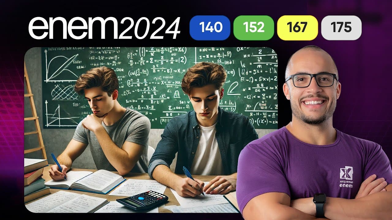 Thumbnail: Questão 140 - Caderno Azul | Porcentagem | MATEMÁTICA ENEM 2024