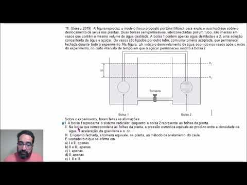 Thumbnail da aula: QUESTÕES SOBRE FITOFISIOLOGIA