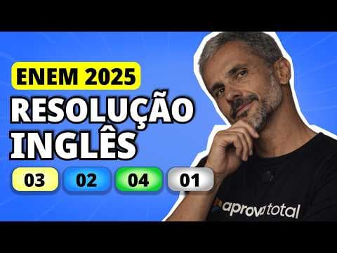 Thumbnail da aula: ENEM 2025 Inglês – Questão 3 | My idea of philosophy is that if it is not relevant to human problems