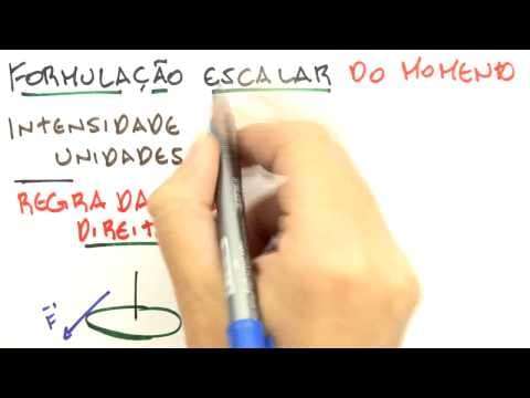 Thumbnail da aula: Me Salva! ESM02 - Momento de uma força: formulação escala e vetorial, regra da mão direita