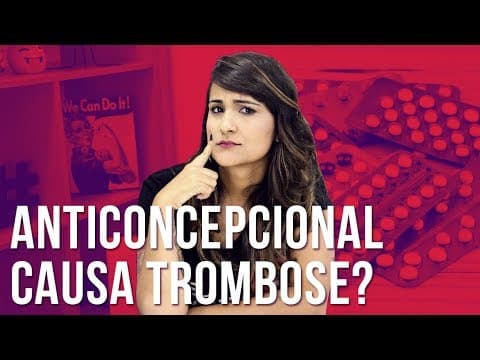 Thumbnail da aula: PÍLULA ANTICONCEPCIONAL E TROMBOSE | Prof. Zazá