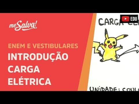 Thumbnail da aula: Me Salva! ELT01 - Eletrostática - Introdução Carga Elétrica