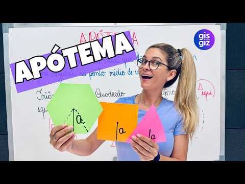 Thumbnail da aula: APÓTEMA DE POLÍGONO REGULARES | Triângulo, Quadrado, Hexágono | GEOMETRIA PLANA