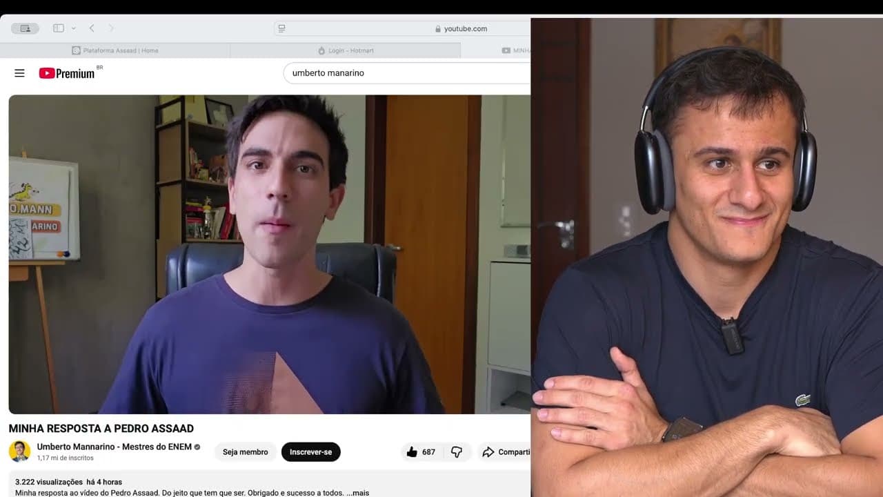 Thumbnail: Resposta final para Umberto Mannarino