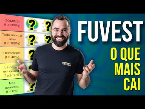 Thumbnail da aula: Ranking Biologia FUVEST: Assuntos que MAIS caem | Prof. Guilherme