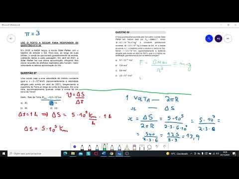 Thumbnail da aula: UNICAMP 2022 - Resolução Física - Primeira fase