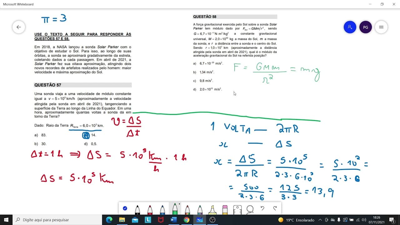 Thumbnail: UNICAMP 2022 - Resolução Física - Primeira fase