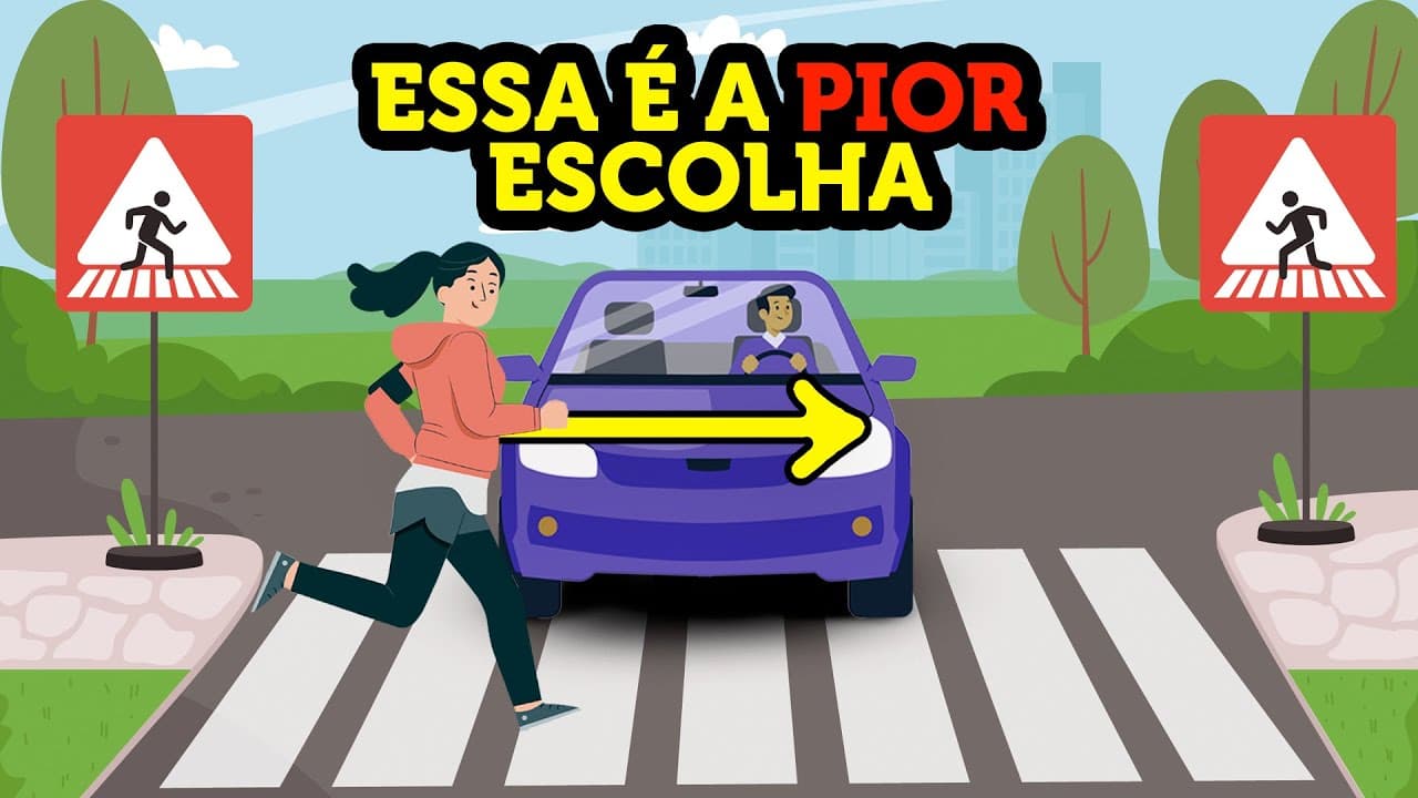 Thumbnail: Pra onde correr para evitar ser atropelado?