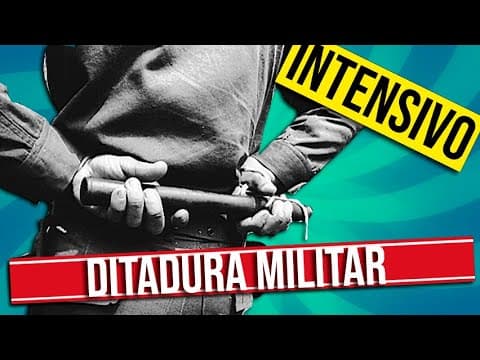 Thumbnail da aula: A DITADURA MILITAR NO BRASIL