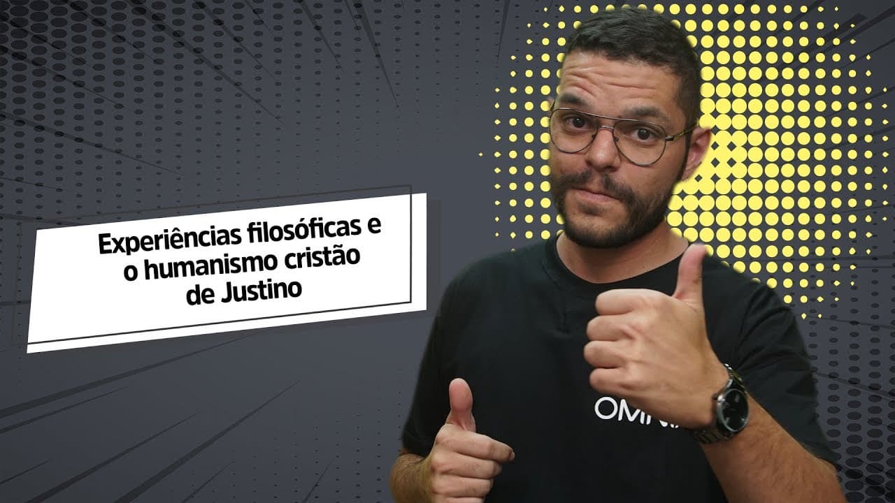Thumbnail: Experiências filosóficas e o humanismo cristão de Justino - Brasil Escola