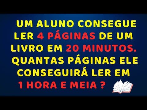 Thumbnail da aula: 😱ESSA REGRA DE 3 SEMPRE APARECE!!!! E VOCÊ, CONSEGUE RESOLVER???