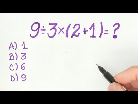 Thumbnail da aula: 🔥 HELP MATEMÁTICA BÁSICA | Expressão Numérica Bugante
