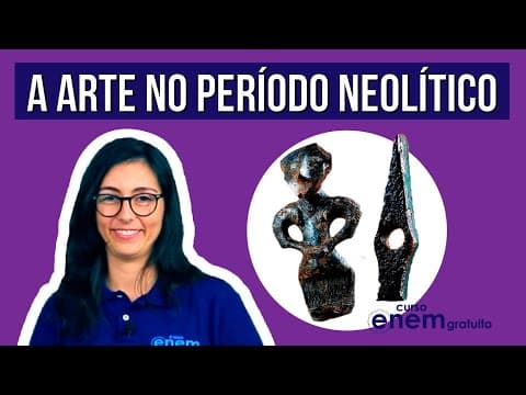Thumbnail da aula: A ARTE NA PRÉ-HISTÓRIA: período neolítico | Resumo de Artes para o Enem