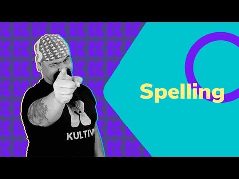 Thumbnail da aula: Inglês | Kultivi | Spelling | Prof. Rui Ventura