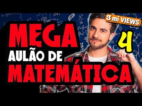 Thumbnail da aula: ➗✖️ RAZÃO, PROPORÇÃO, PORCENTAGEM E FRAÇÕES - Matemática Mestres do ENEM