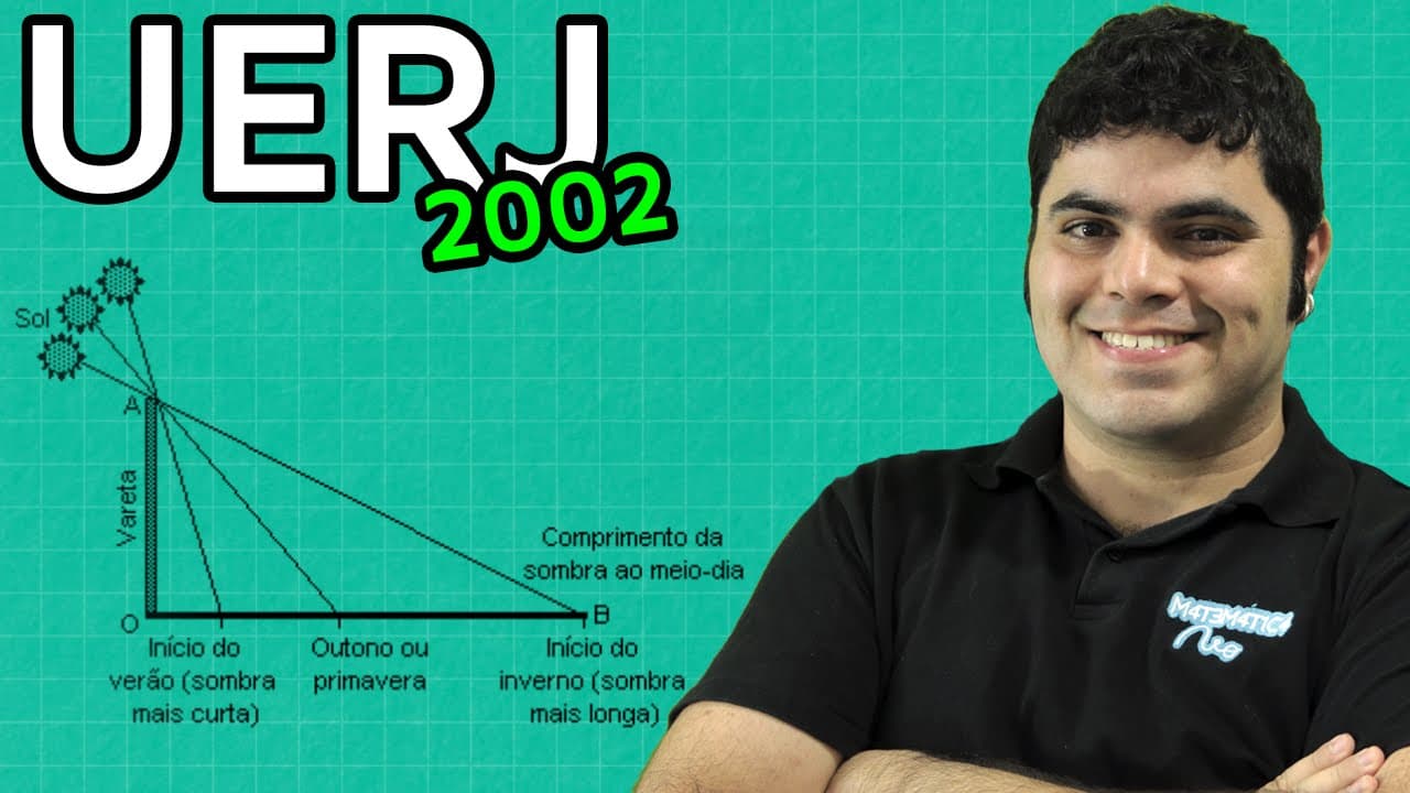 Thumbnail: Questão UERJ 2002 Matemática - Função do Primeiro Grau