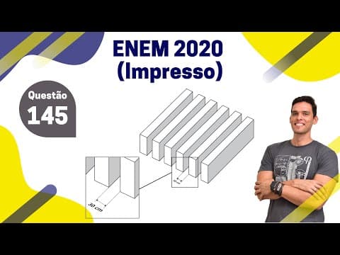Thumbnail da aula: [10/45] ENEM 2020 Impresso - Questão 145