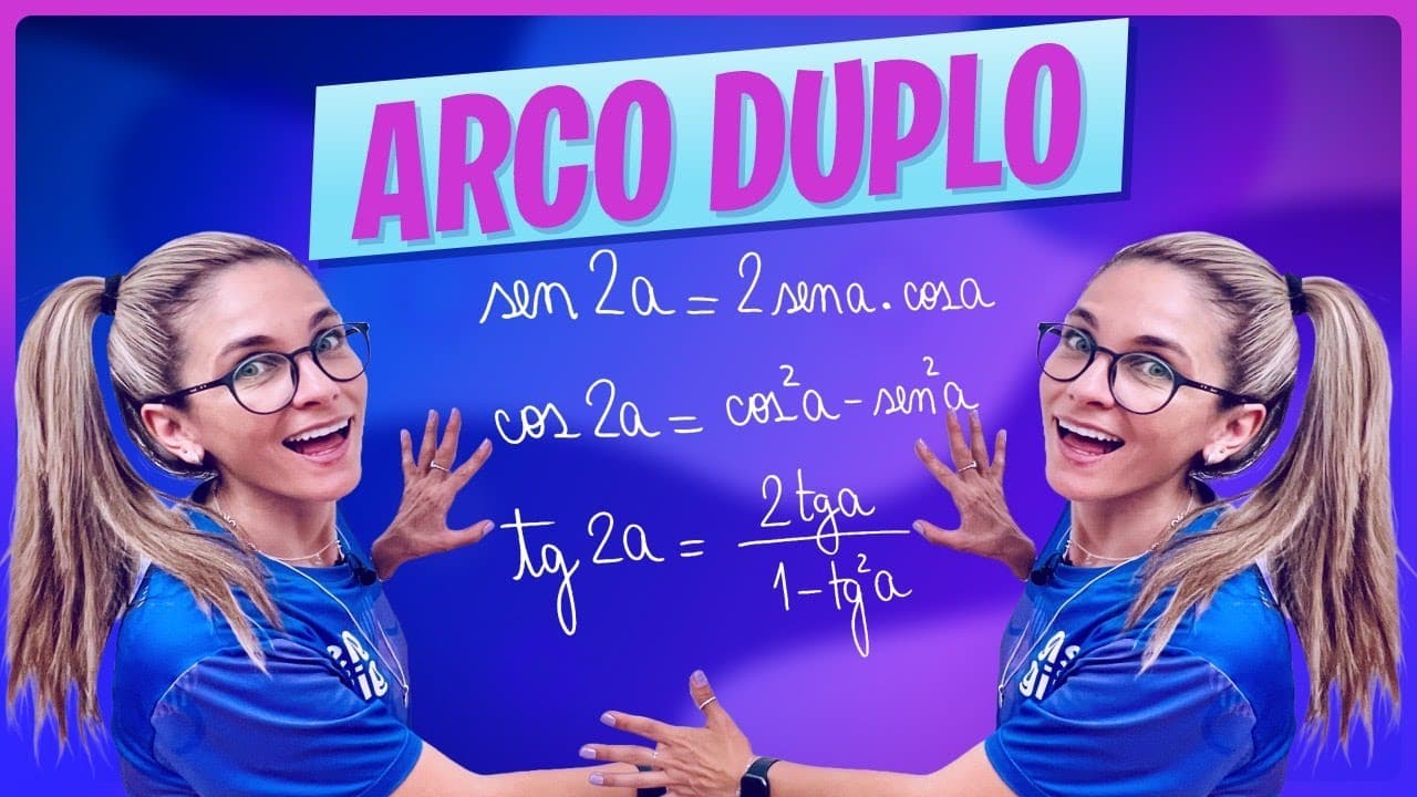 Thumbnail: ARCO DUPLO | FÓRMULA E EXERCÍCIO - SENO, COSSENO E TANGENTE
