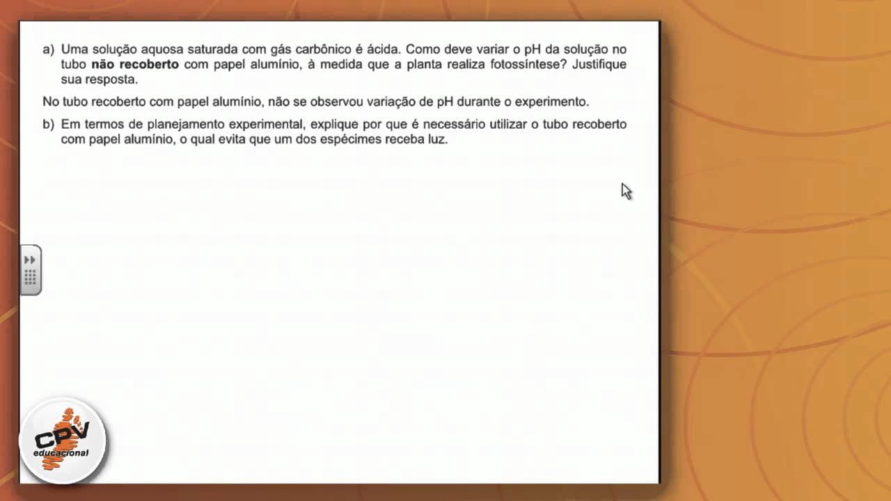 Thumbnail: Biologia - Fuvest 2012 - 2ª fase - 2º dia
