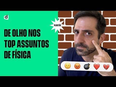 Thumbnail da aula: BIG DESCOMPLICA BRASIL! Hoje é dia de paredão e Física tá na berlinda! | Plantão | Descomplica