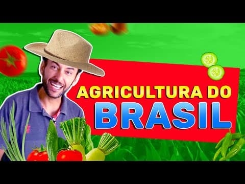 Thumbnail da aula: | Agricultura no Brasil| Agronegócio | Agricultura familiar| Geografia| ENEM