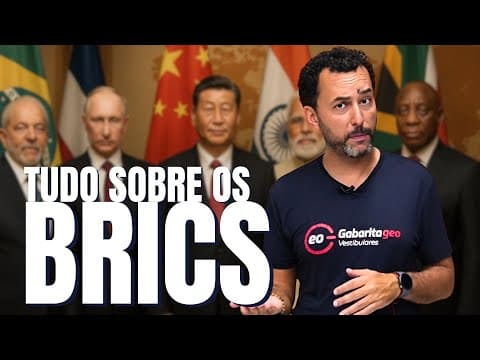 Thumbnail da aula: REVISÃO UNESP 2026 | GEOGRAFIA | BRICS |