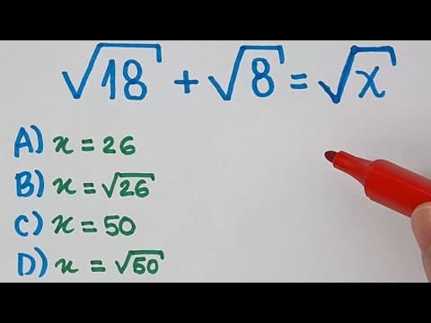 Thumbnail da aula: 🔥 HELP MATEMÁTICA BÁSICA - Raízes Quadradas -  #266