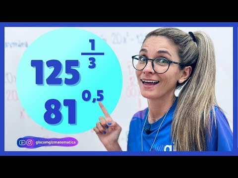 Thumbnail da aula: POTÊNCIA COM EXPOENTE RACIONAL